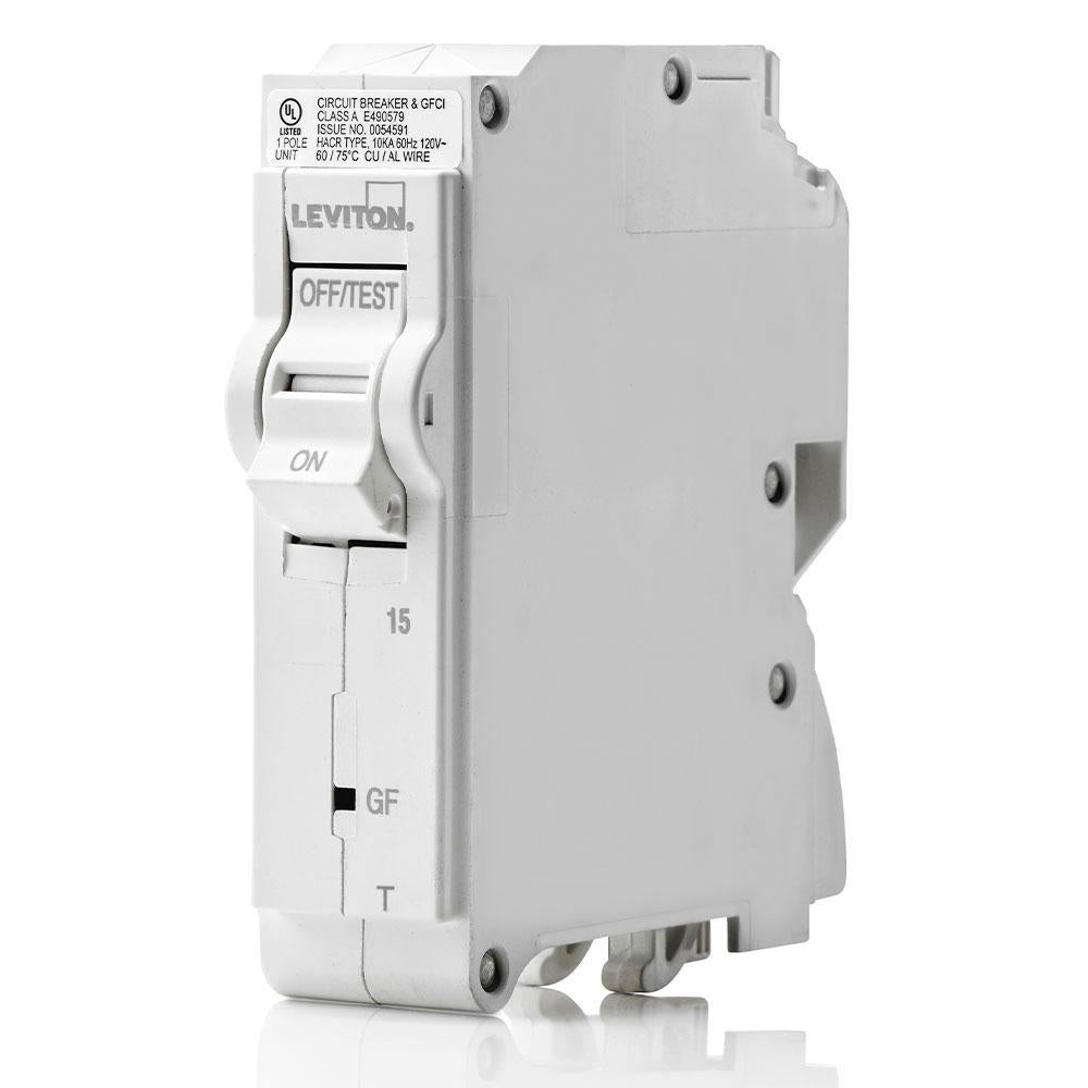 GFCI Circuit Breaker - 120 V AC - 15 A