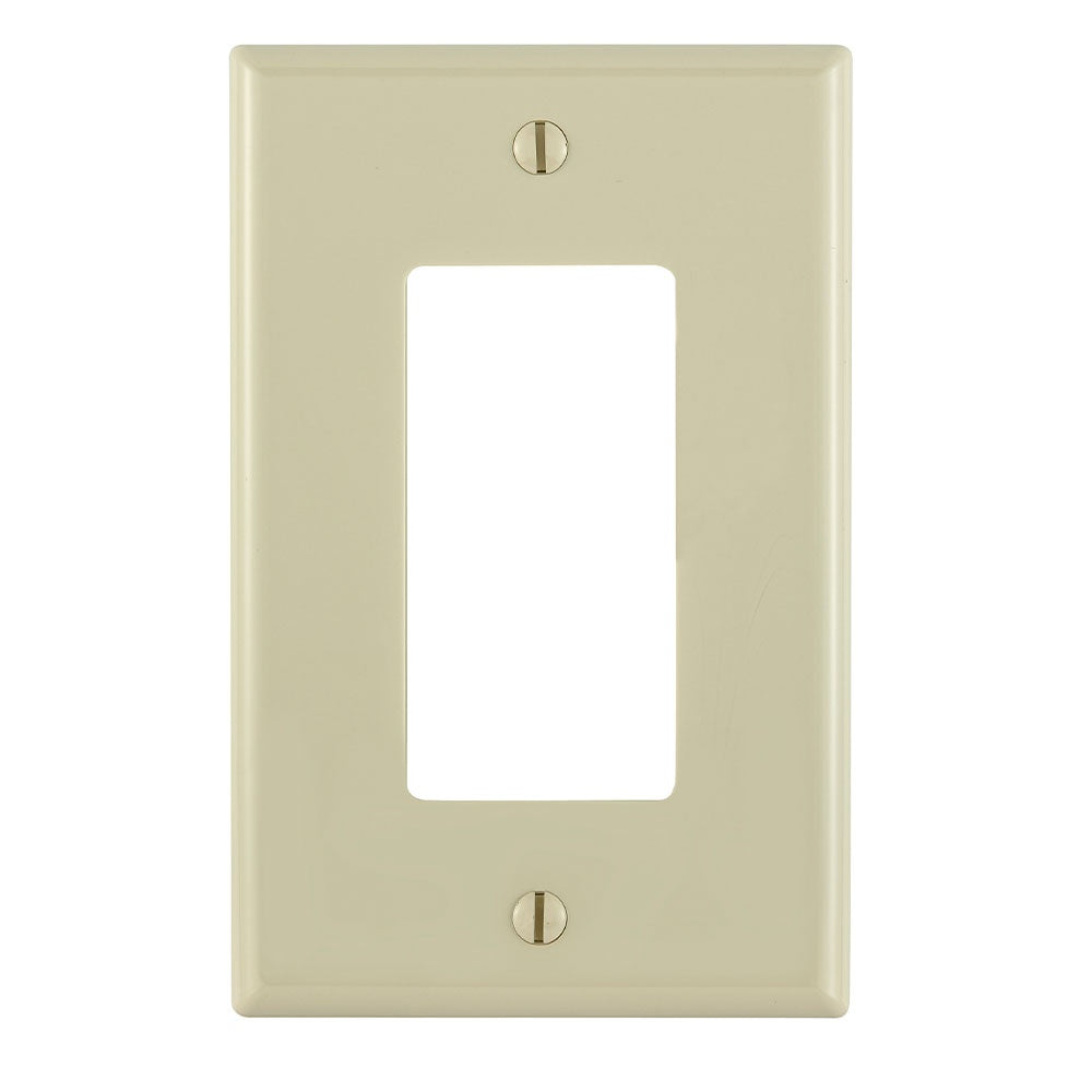 Midway Sizes Wall Plate - Ivory - 1 Gangs