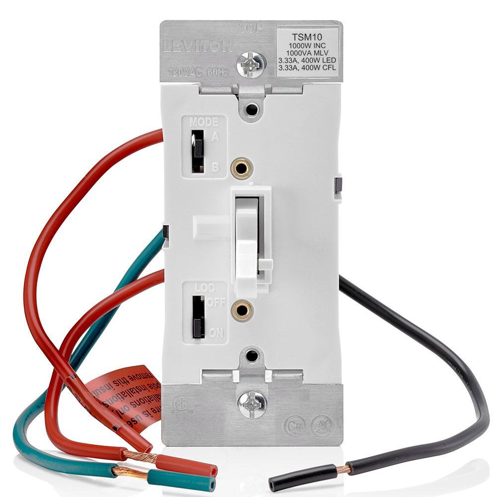 Universal Dimmer Switch with Locator Light - 1 Pole