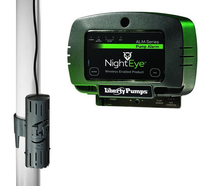 Liberty Pumps® ALM-P1-EYE ALM-EYE, 86 dB Sound, Red LED Alarm Ring/Green Power-On LED, 115 V AC