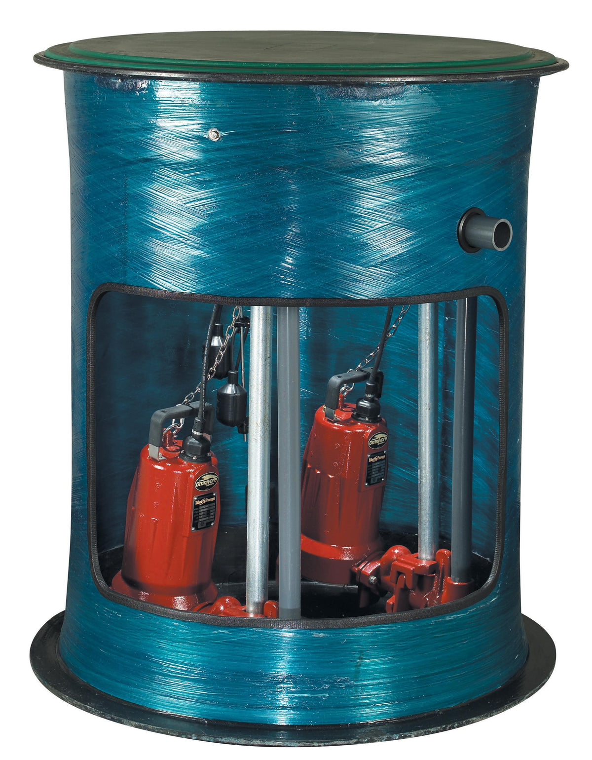 Liberty Pumps® D3660LSG202-24 D3660LSG, 50 gpm Max Flow, 10 ft Rated Head, 264 gal Basin, 110 ft Max Head, 208 to 230 V AC, 1 Phase