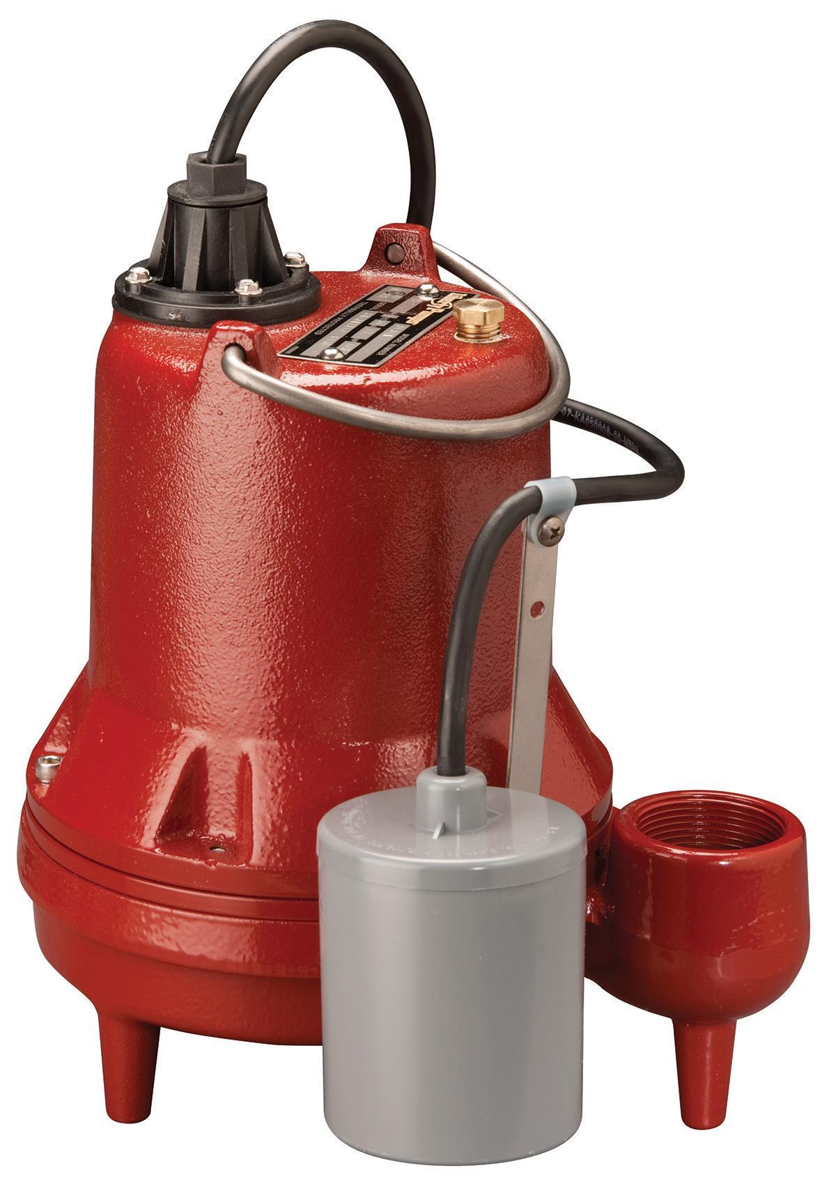 Liberty Pumps® FL31M-5 FL30, 60 gpm Max Flow, Non-Automatic, 19 ft Max Head, 115 V AC, 1 Phase