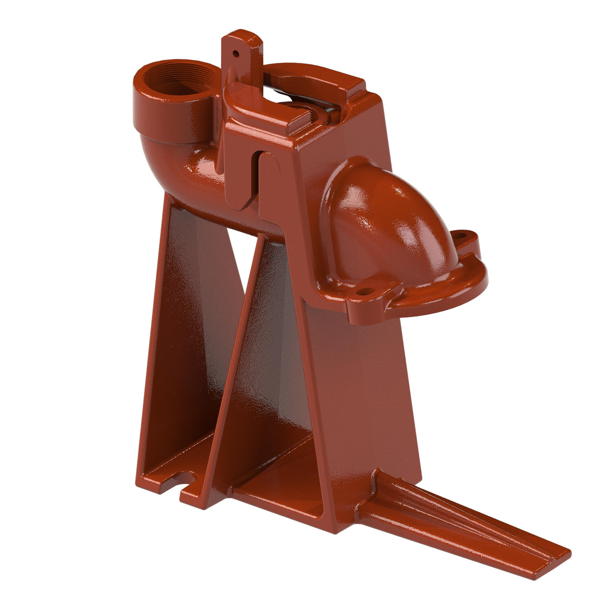 Liberty Pumps® GR22-S, For Use With LE40 and LE50 Series Pump, 2 in FNPT Discharge, 1-1/4 in FNPT Guide Pipe, Cast Iron, 15.56 in W x 14.6 in H