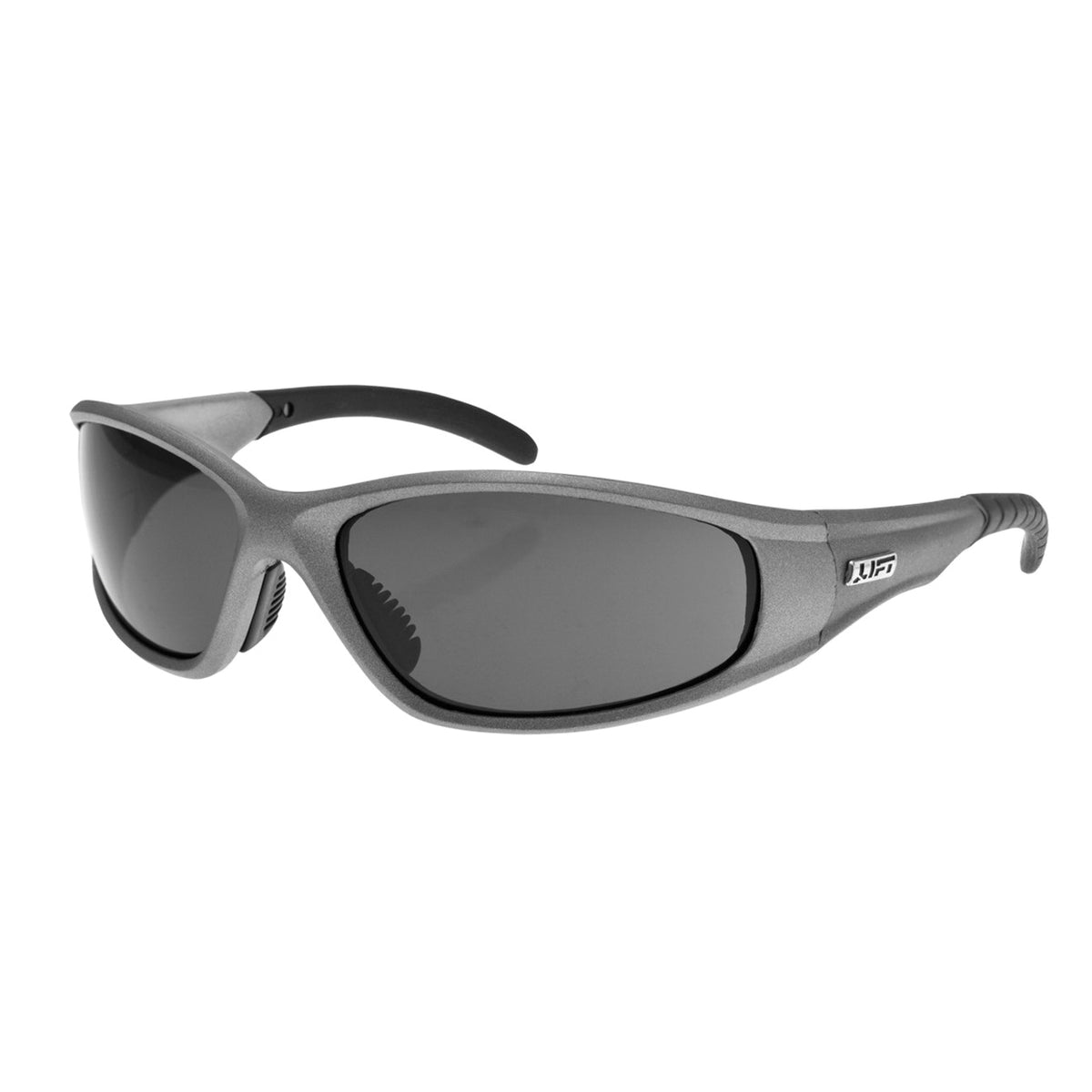 Pro - Strobe Safety Glasses - Smoke Lens - Silver