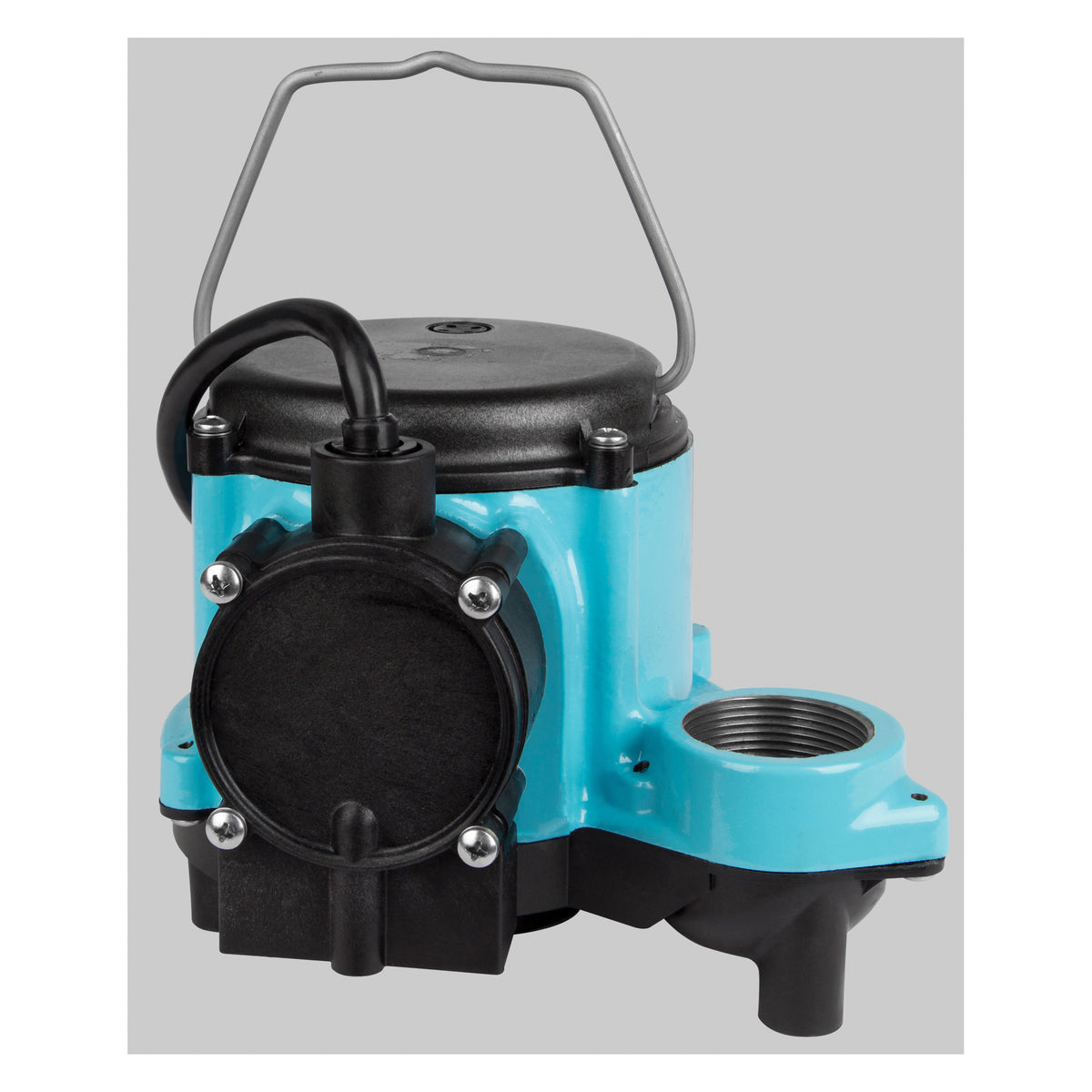 Little Giant® 506125 6 Series Submersible Sump Pump, 46 gpm Flow Rate, 1-1/2 in FNPT Outlet, 1 ph, 1/3 hp, Import