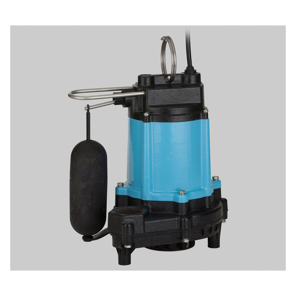 Little Giant® 510803 10EC Effluent Pump, 67 gpm Max Flow, 5 ft Rated Head, Automatic, 36 ft Max Head, 115 V, 1 ph
