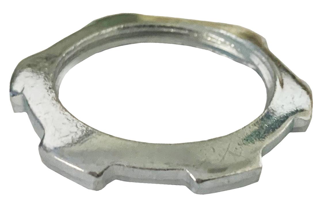 MORRIS 14761 Rigid Locknut, 3/4 in, Steel