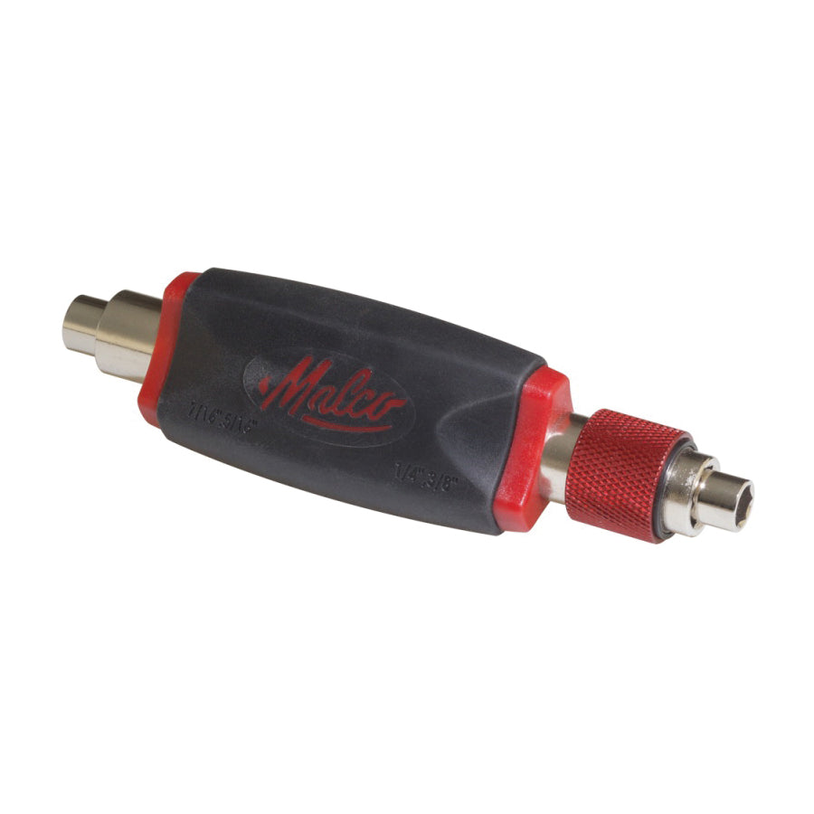 Malco® 4IN1 Multi Socket Nut Driver, 1/4, 5/16, 3/8, 7/16 in, Tri-Lobe Grip Handle