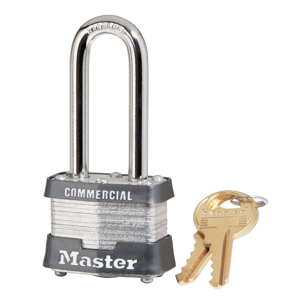 Laminated Non-Rekeyable Pin Tumbler Padlock - Alike Key