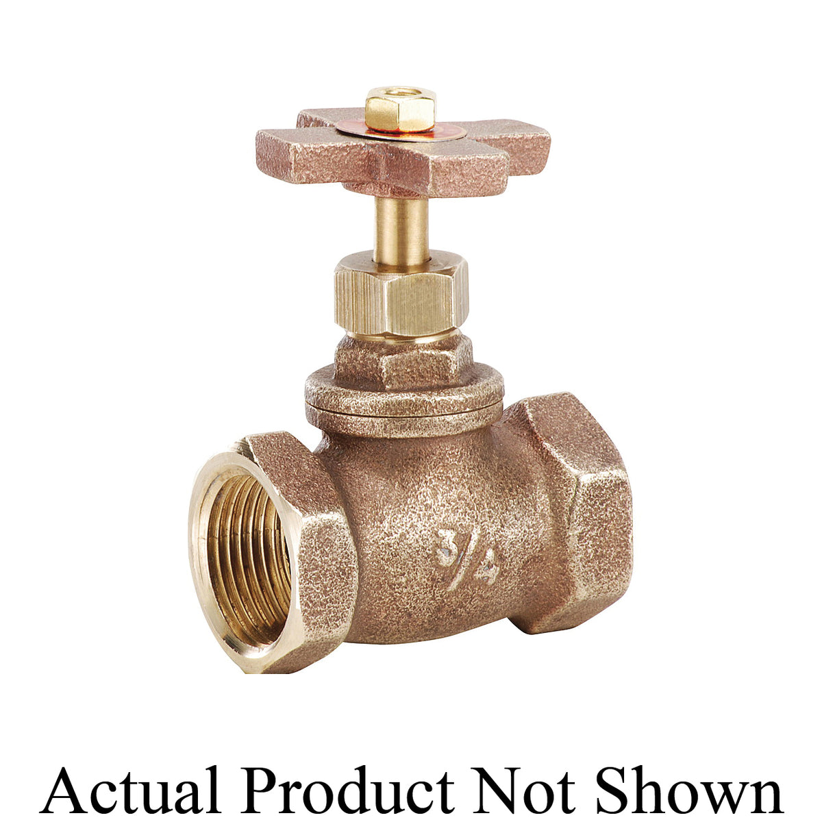 Matco-Norca™ 201X03LF Stop Valve, 1/2 in, IPS, Brass, Import