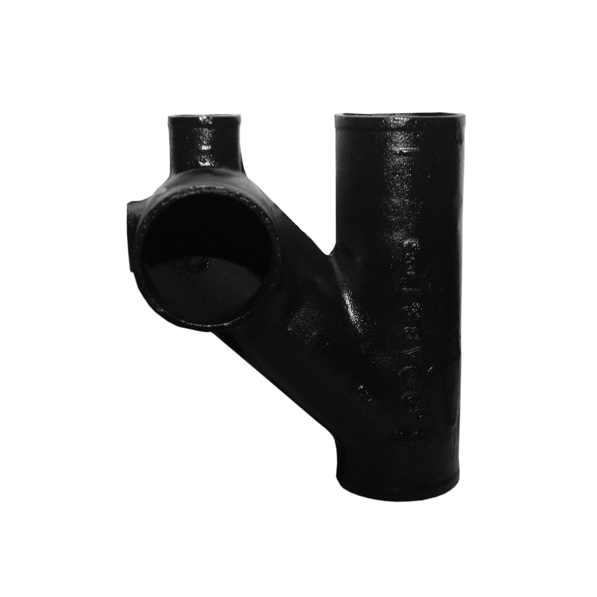 4 x 2" Cast Iron Double Fixture - No-Hub - D4.2NLF6