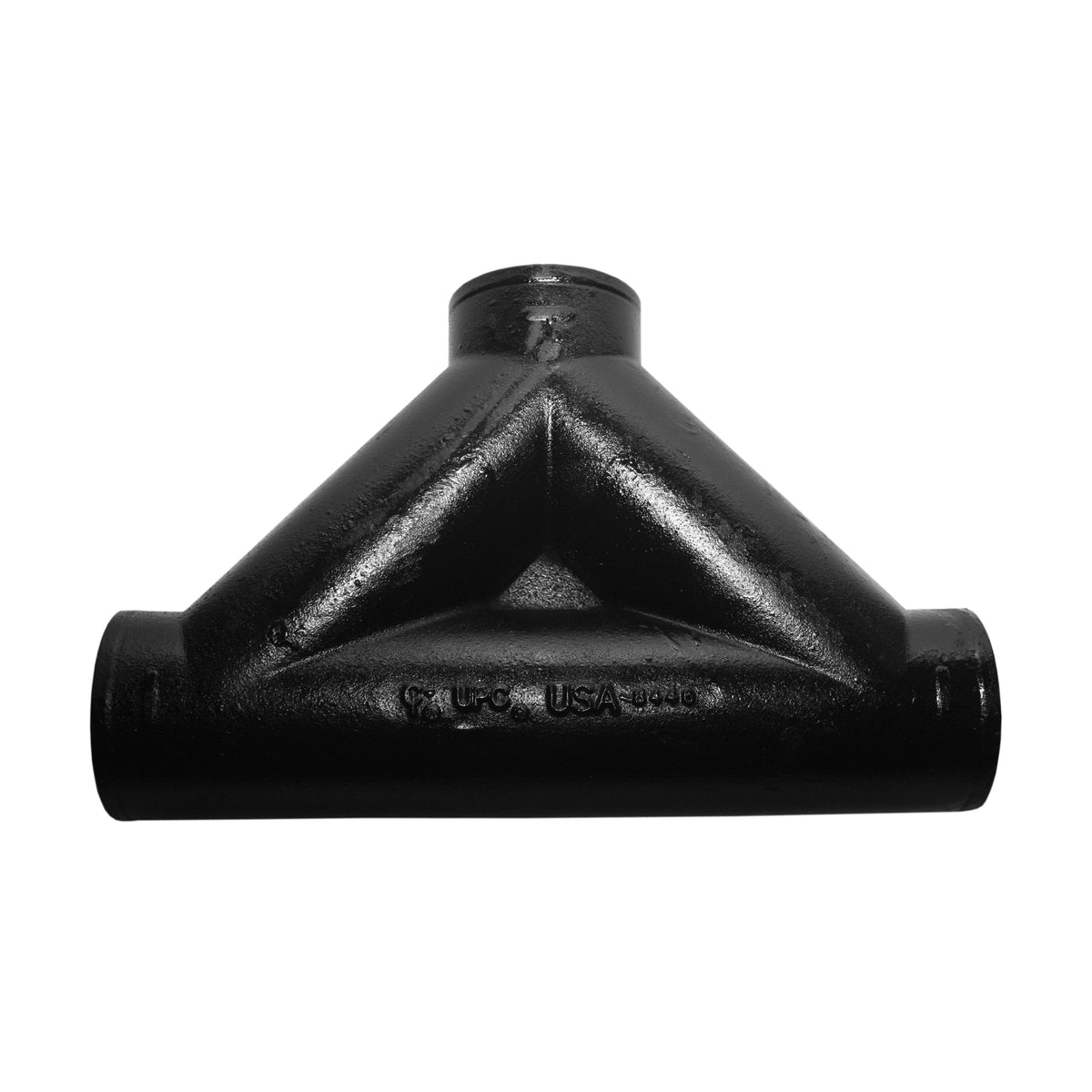 2-Way Baffle Double Cleanout - 3 x 3 x 4" Cleanout - 15" L
