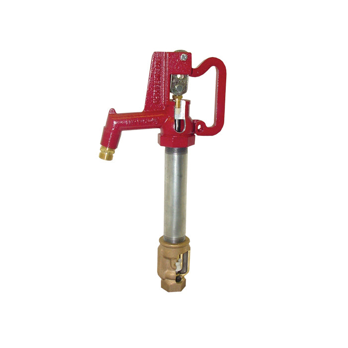 Merrill™ AFNL7508 Any Flow® Hi-Capacity Frost-Proof Hydrant, 3/4 in Nominal, NPT x Hose Thread End Style, 8 ft D Bury, 129-1/2 in OAL, Lever Handle Shut-Off, Domestic