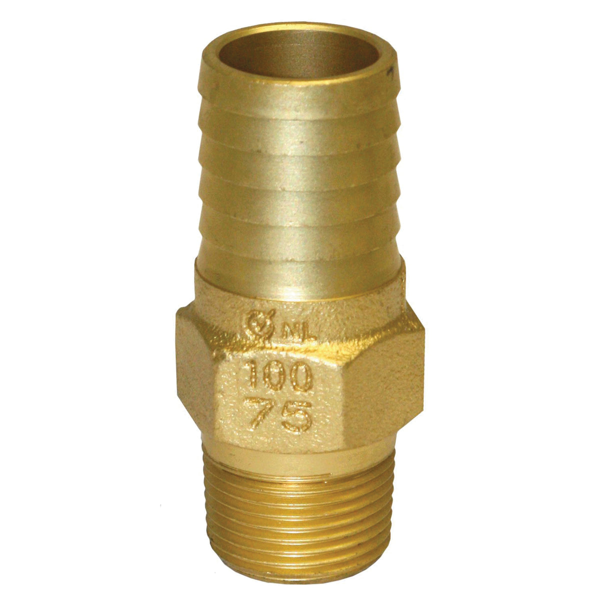 1 x 3/4" Brass Adapter - Insert x MNPT