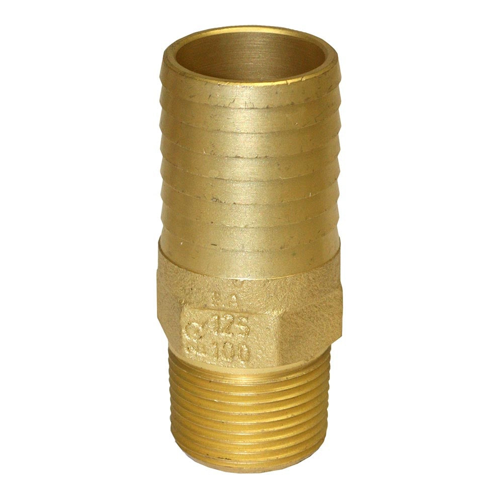 1-1/4 x 1" Pipe Fitting - Brass - Adapter