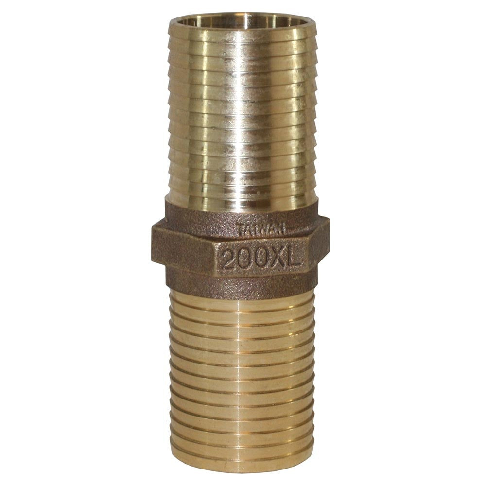 Merrill™ RBCPNL200XL Extra Long Pipe Fitting, Coupling, 2 in Nominal, Insert End Style, Bronze, Import