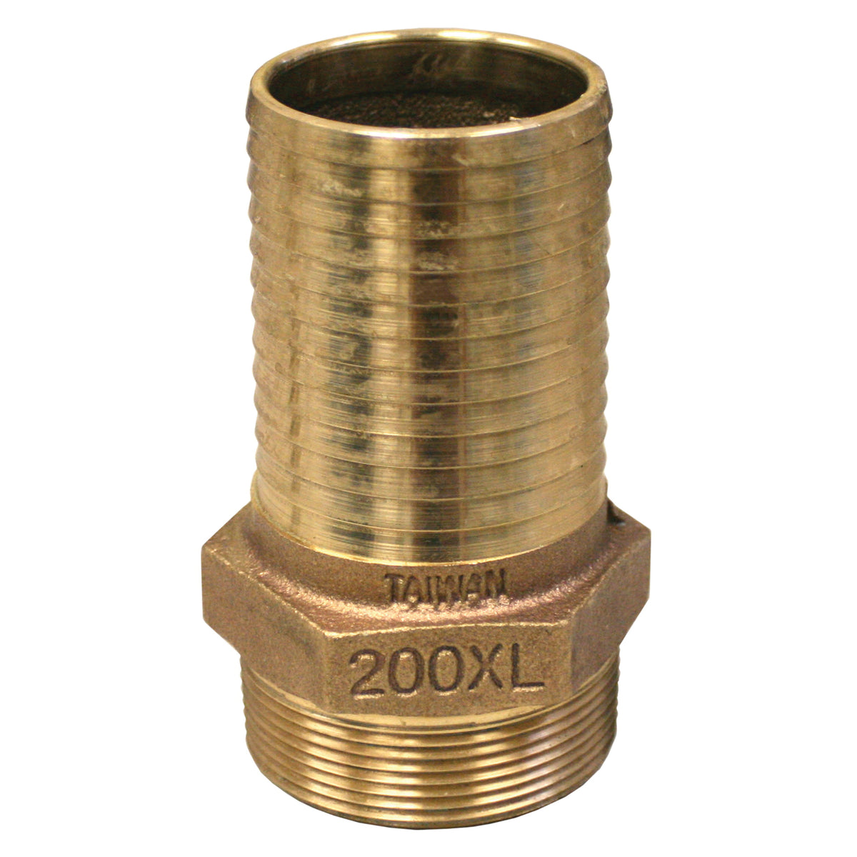 Merrill™ RBMANL200XL Extra Long Pipe Fitting, Adapter, 2 in Nominal, Insert x MNPT End Style, Bronze, Import