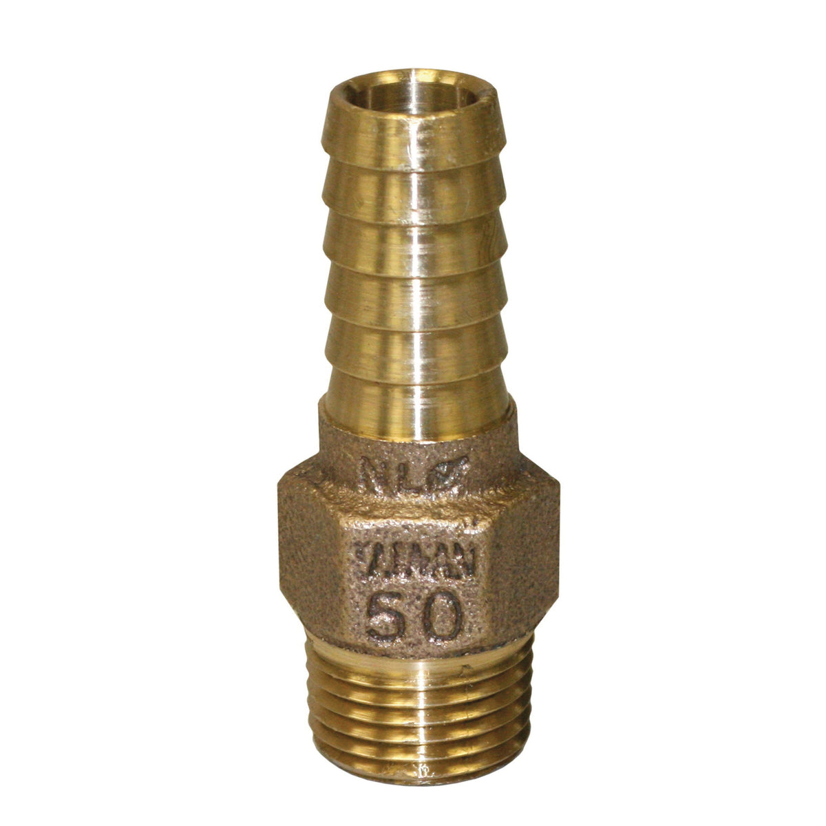 Merrill™ RBMANL50 Pipe Fitting, Adapter, 3/4 in Nominal, Insert x MNPT End Style, Bronze, Import