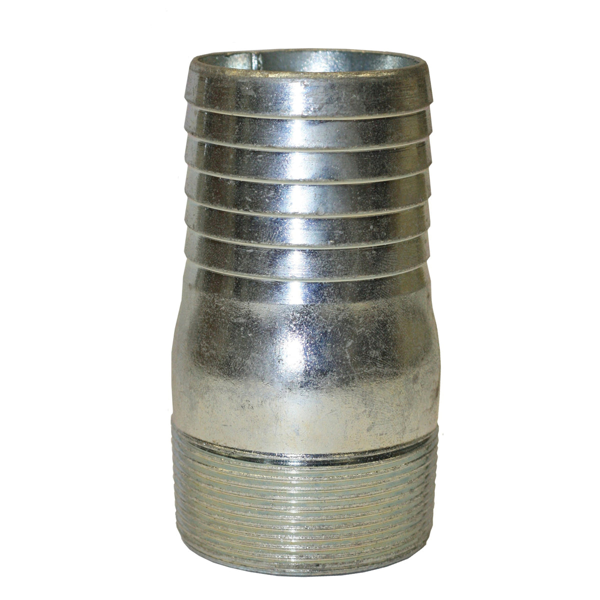 Merrill™ SMA200 Pipe Fitting, Carbon Steel, 2 in Nominal, Insert x MNPT End Style, Zinc Plated, Adapter, Import