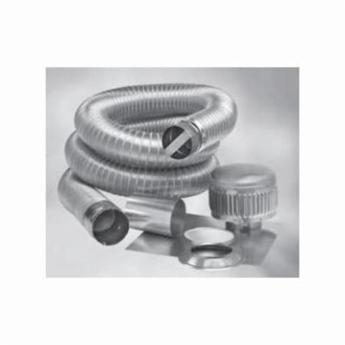METAL-FAB® MLK0425 Premium Chimney Liner Kit, 25 ft L, Aluminum, Domestic