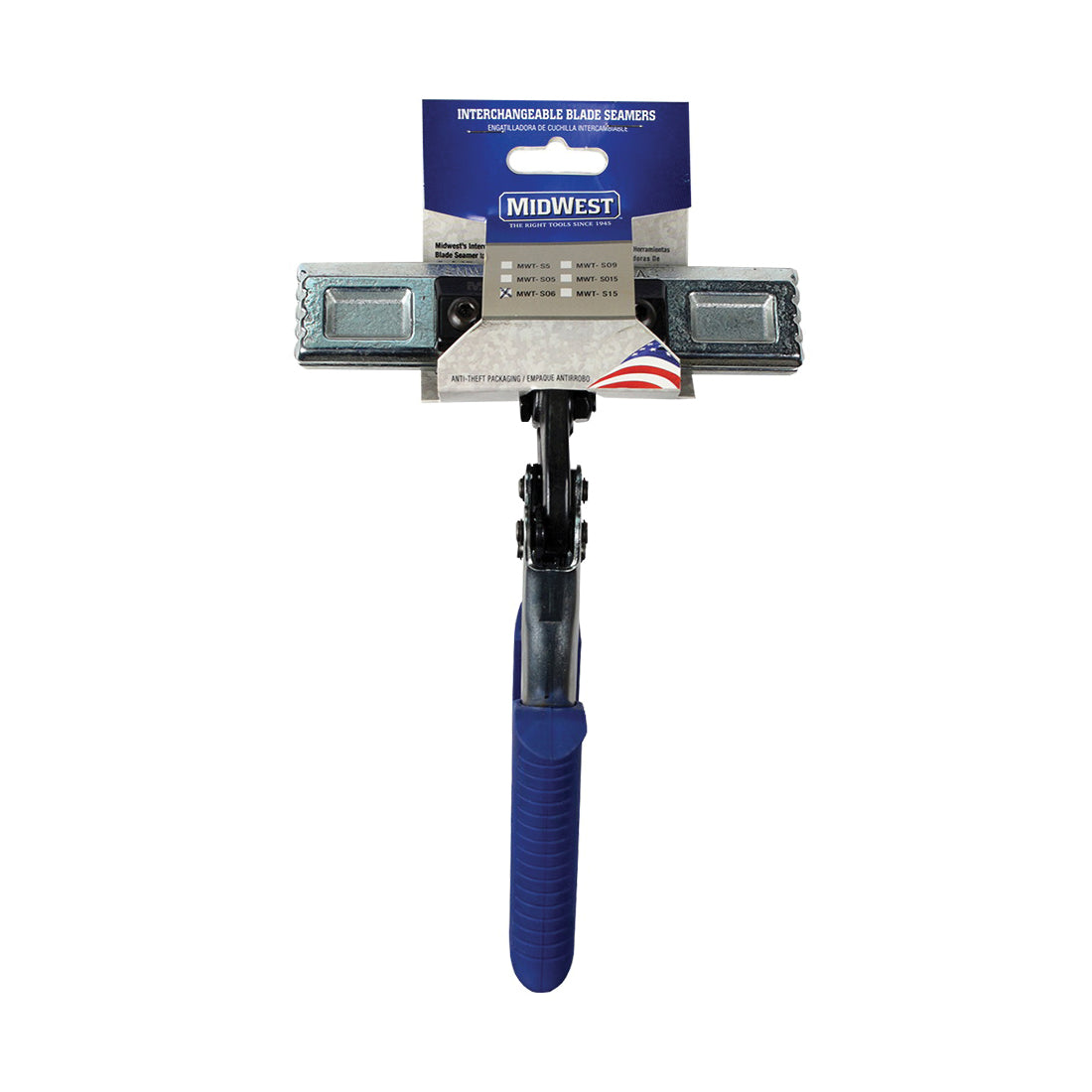 Offset Handle Seamer - 22 to 24 Ga Metal Gauge