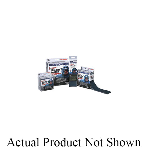 Cleanfit Blue Monster® 70176 Premium Abrasive Cloth, 25 yd L x 2 in W, 150 Grit, Aluminum Oxide Abrasive