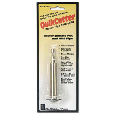 Quick Cutter Plastic Pipe Cutting Bit - 73025