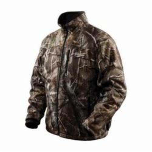 Milwaukee® M12™ Cordless Multi-Zone Heated Jacket Kit, M, Realtree AP™ Camo, Polyester, Resists: Water and Wind