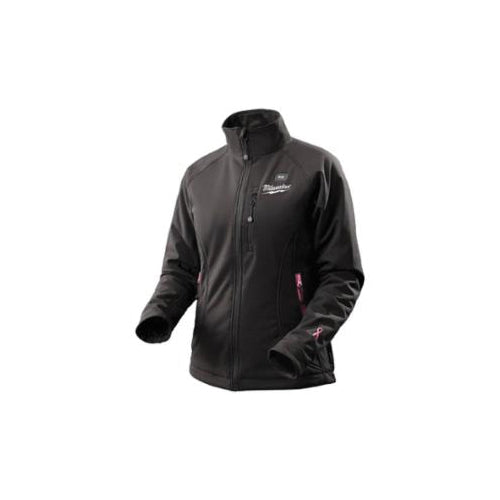 Milwaukee® M12™ 2339-M 2339 Cordless Heated Jacket Kit, M, Black, Polyester/Thermal Knit Fleece, 44 in Chest, Resists: Wind and Water
