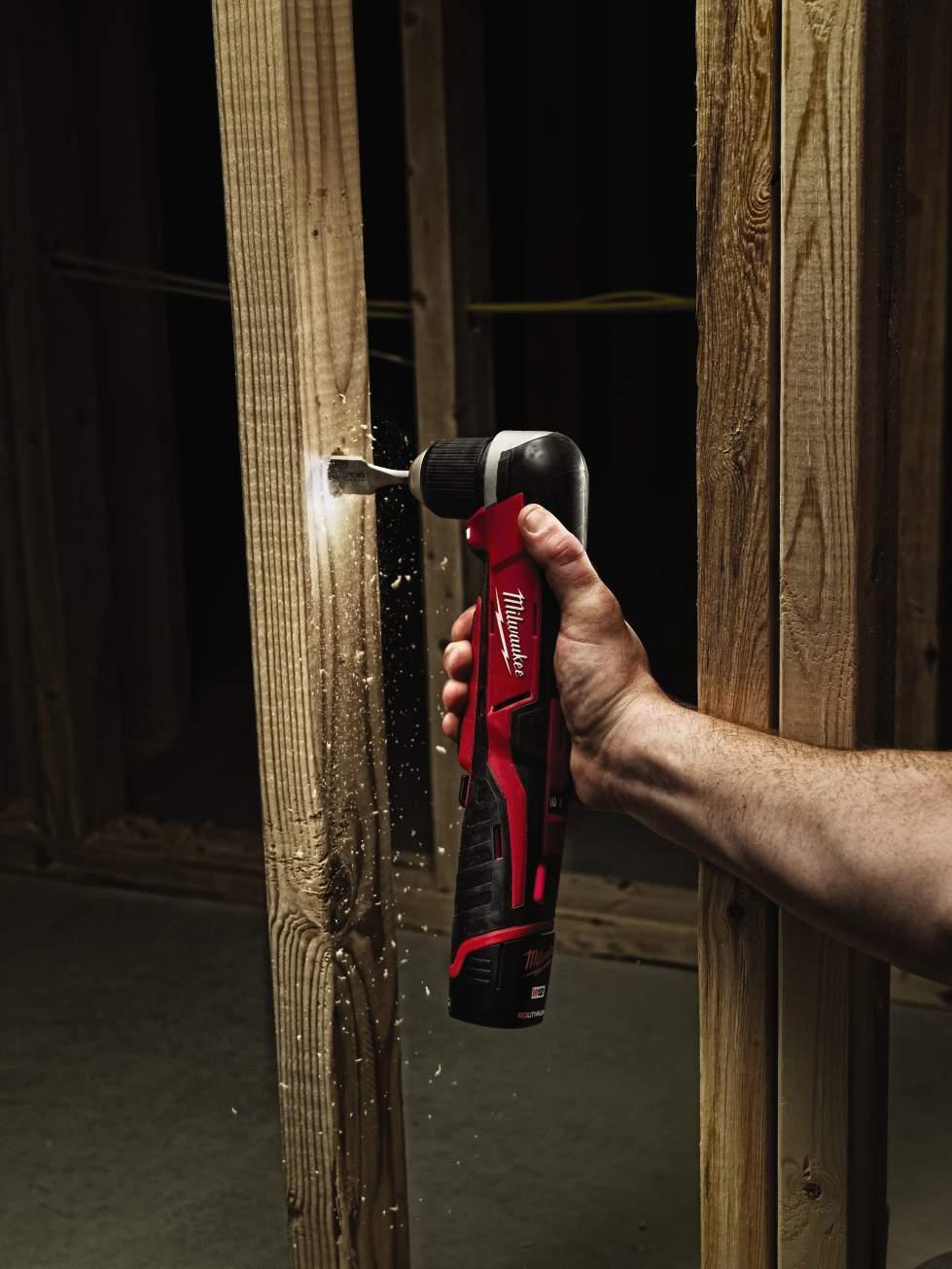 Cordless Right Angle Drill/Driver - Bare Tool - 12 V DC