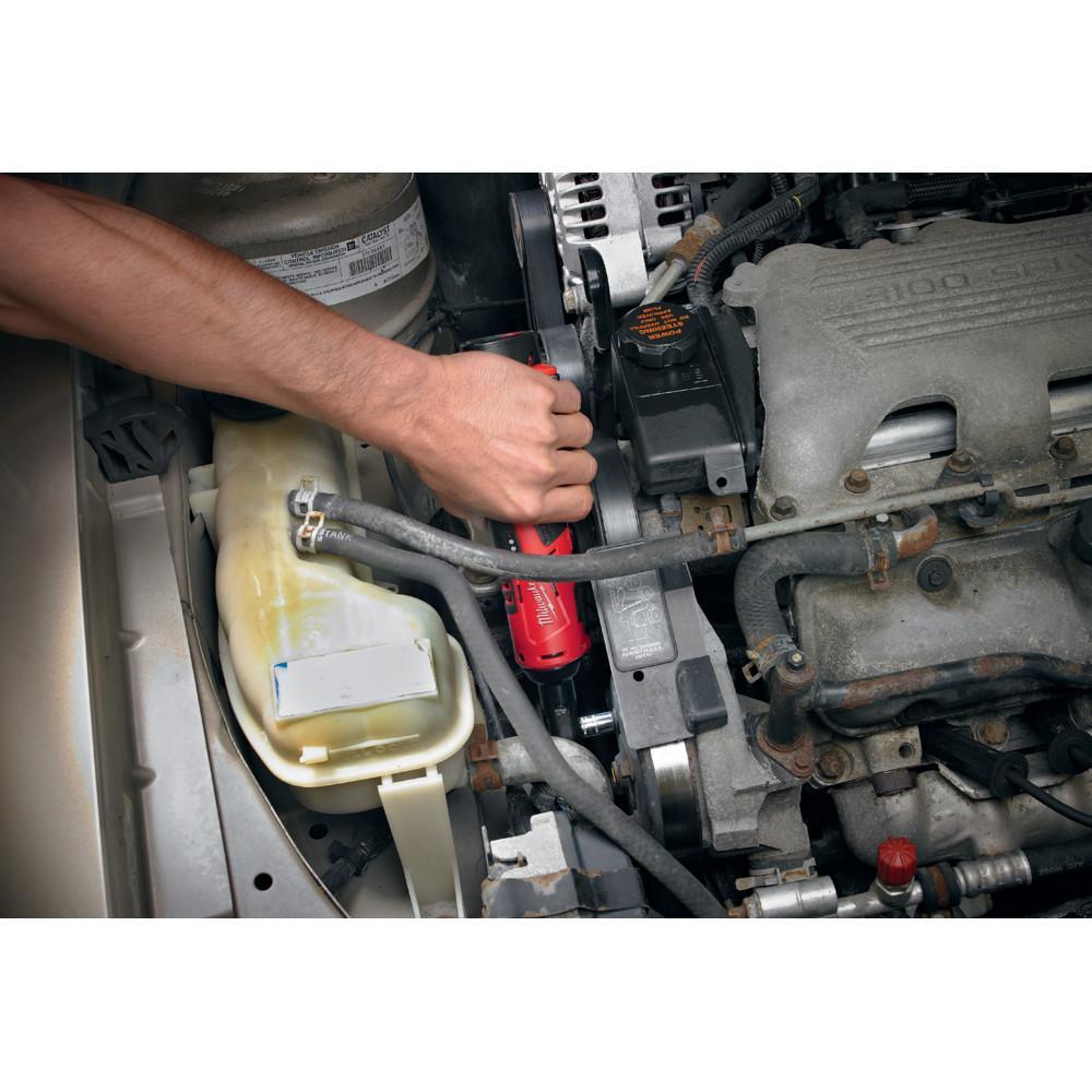Double Insulated Cordless Ratchet Kit - 3/8" Drive - 12 V DC