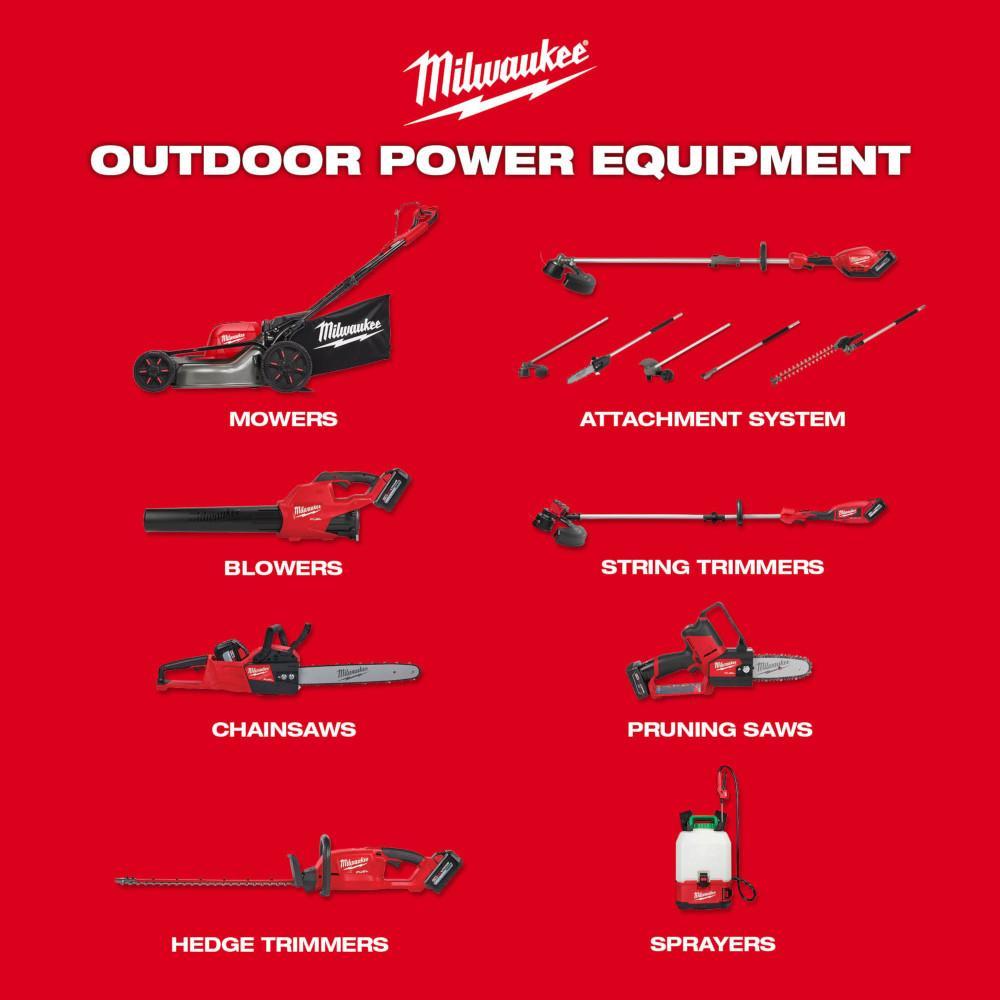 Milwaukee® Li-Ion FUEL™ 2727-20C Brushless Cordless Rust-Resistant Chainsaw, 150 Cuts/Charge Cutting, 14 in Chain L Bar/Chain, 18 V, Li-Ion Battery