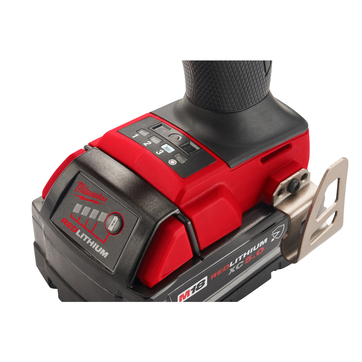 Milwaukee® 2962-22R M18 Mid-Torque Wrench, 1/2 in Drive Square Drive, 250 ft-lb Torque Rating, 18 V, 6 in OAL