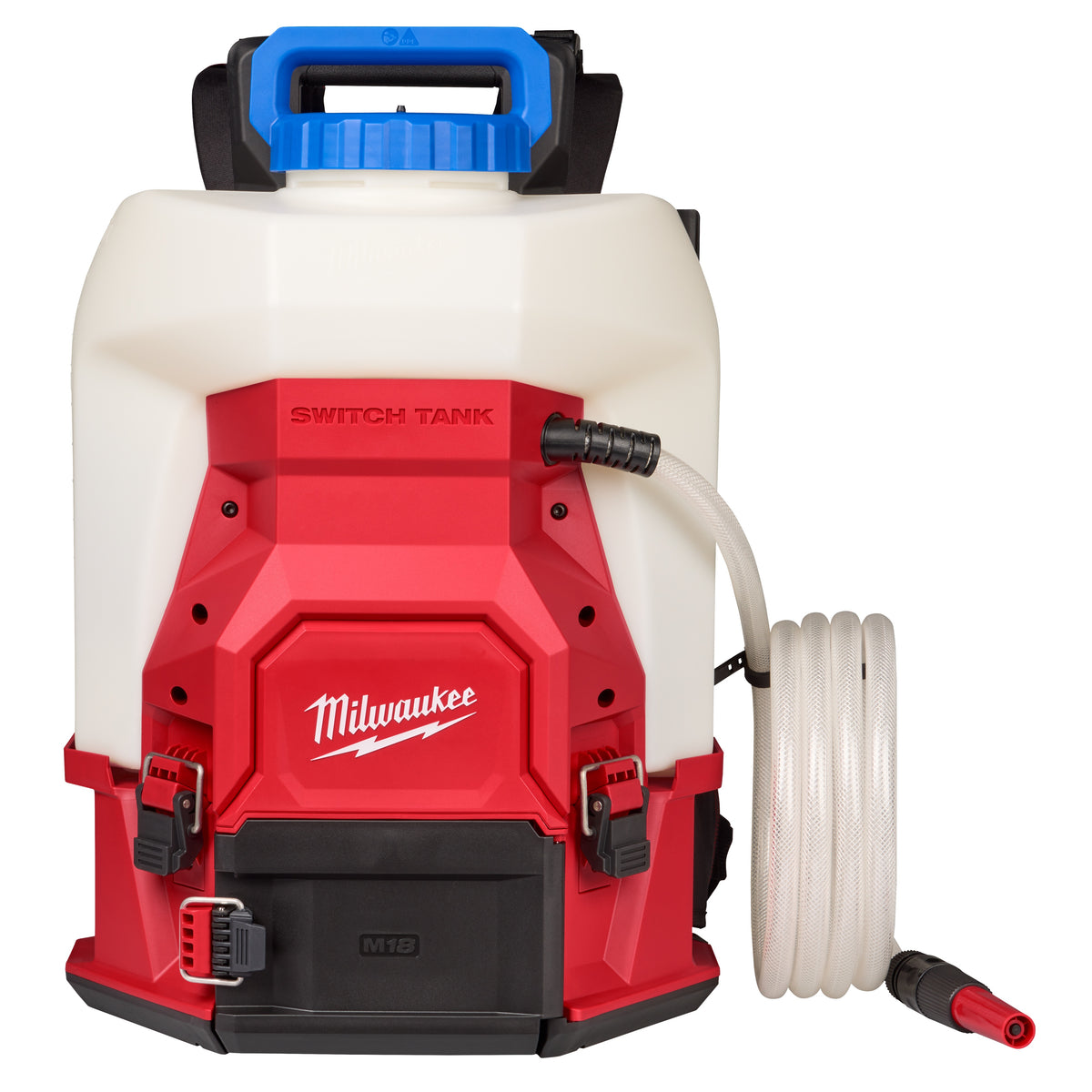 Milwaukee® 3019-21WS M18™ Water Supply Kit, 4 gal Tank, 20 to 60 psi Pressure, 10 ft L Hose