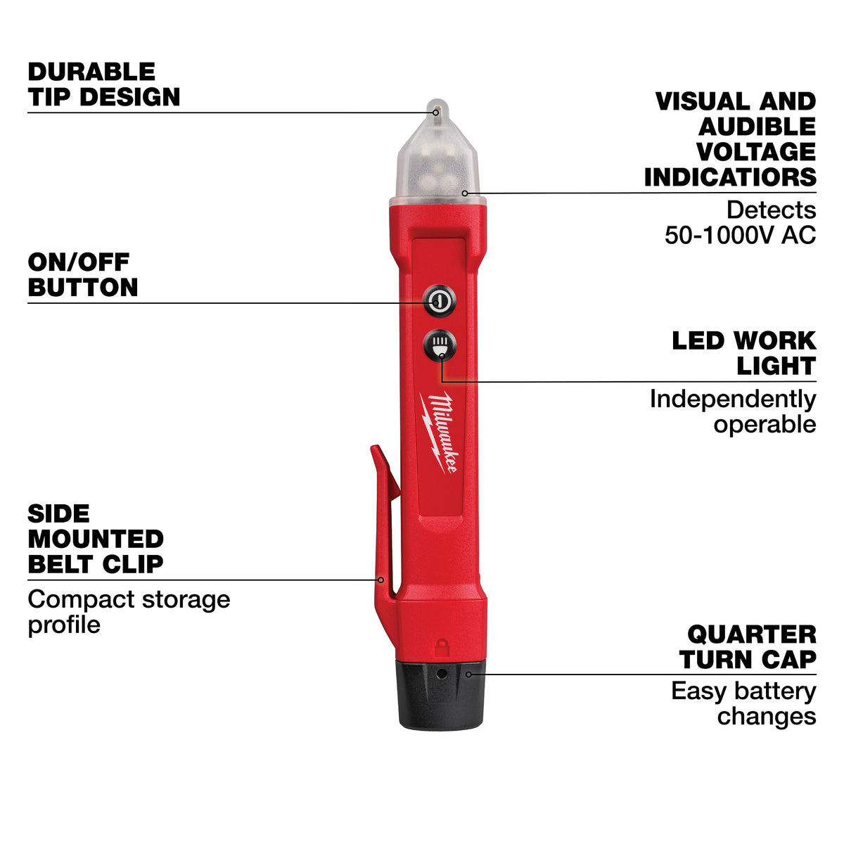 Non-Contact Voltage Detector - 50 to 1000 V AC