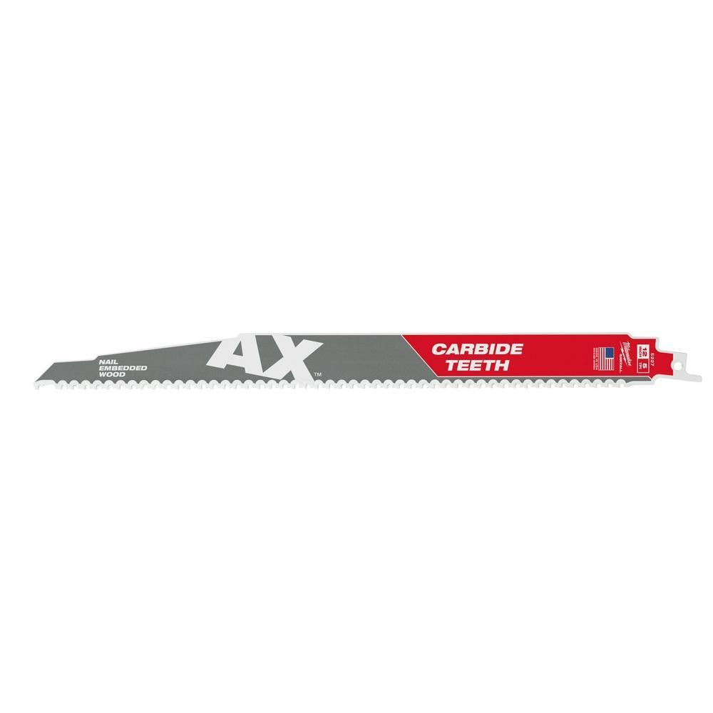 Reciprocating Saw Blade, 6 in L x 1 in W, 5 TPI