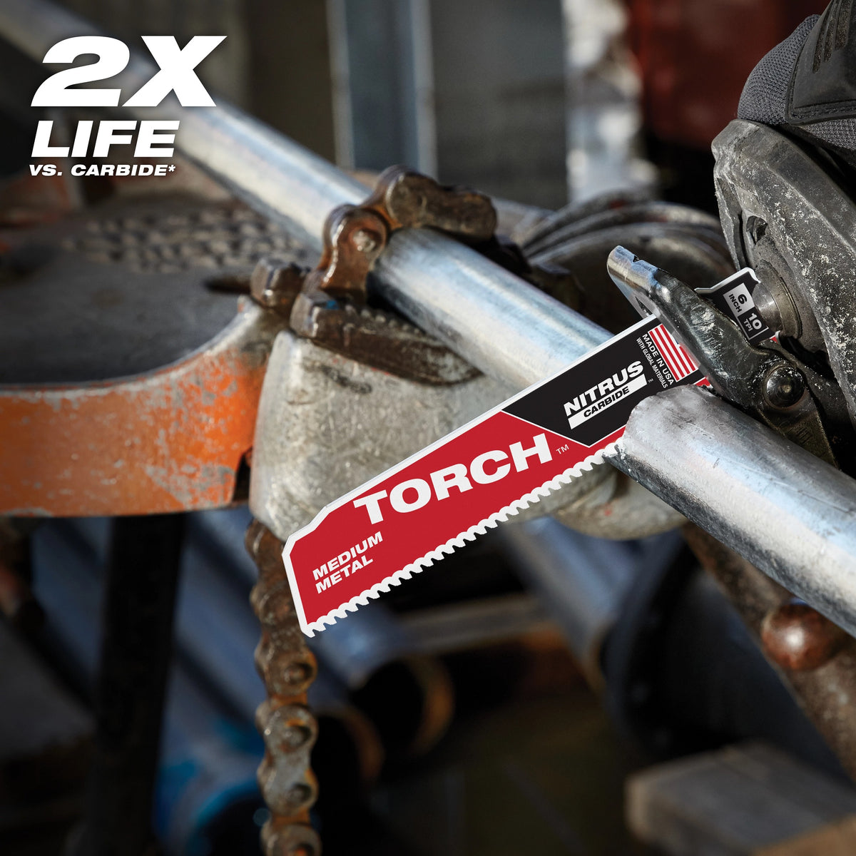 Saw Blade - 6" L x 1" W - 10 TPI