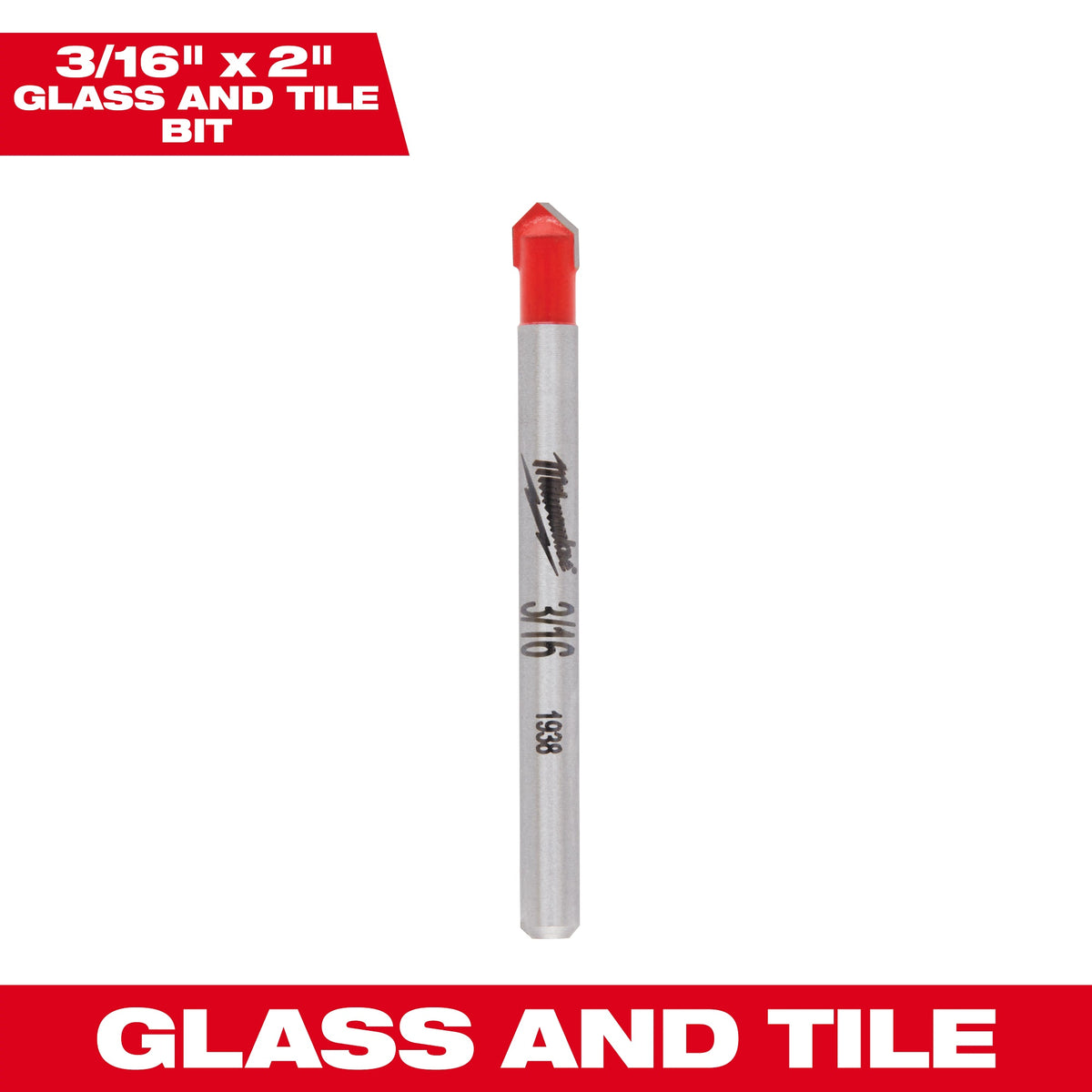 Single Ended Drill Bit - 3/16" Drill