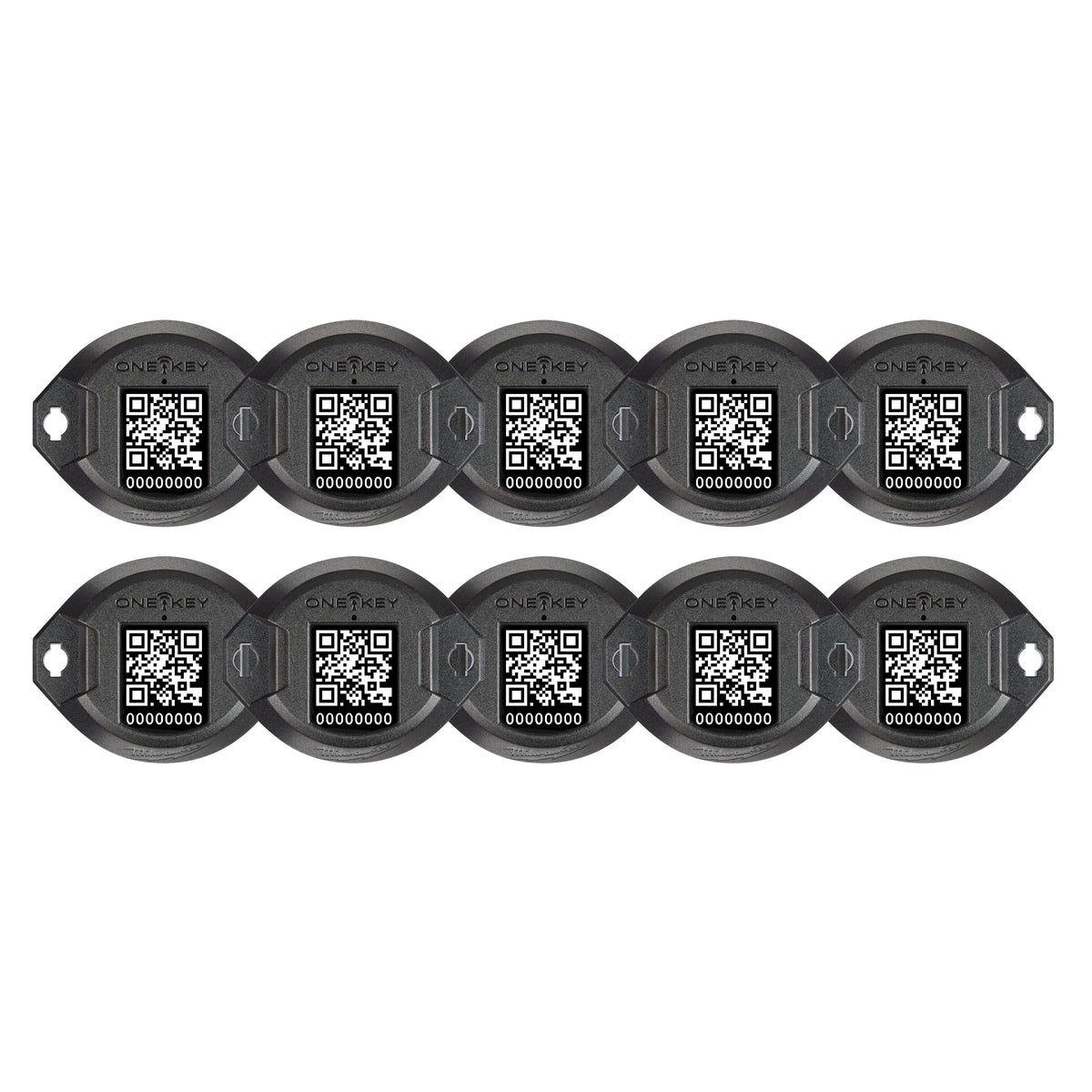 Bluetooth Tracking Tag - Black - 300 ft Bluetooth Range