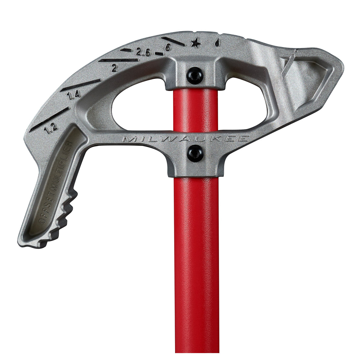 Milwaukee® 48-22-4071 Conduit Bender, 30/45/60/90 deg Bend, For Pipe Dia 3/4 in EMT, 1/2 in Rigid, 1/2 in IMC