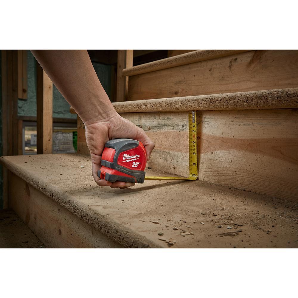 Compact Measuring Tape with Belt Clip - 48-22-6616