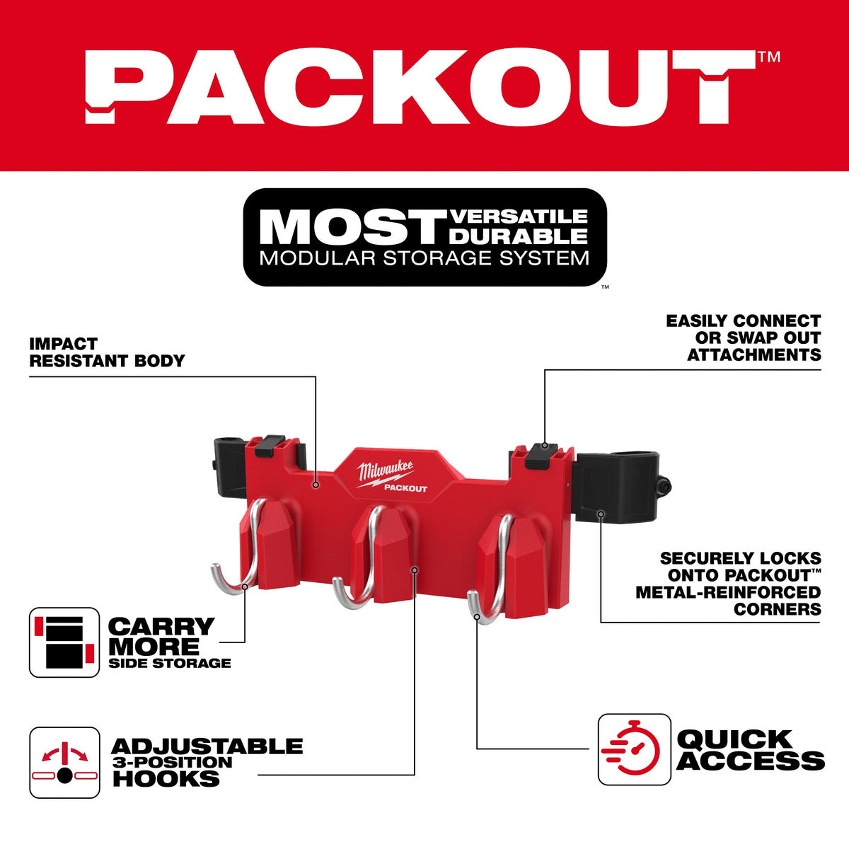 Packout Hook Attachment - 48-22-8606