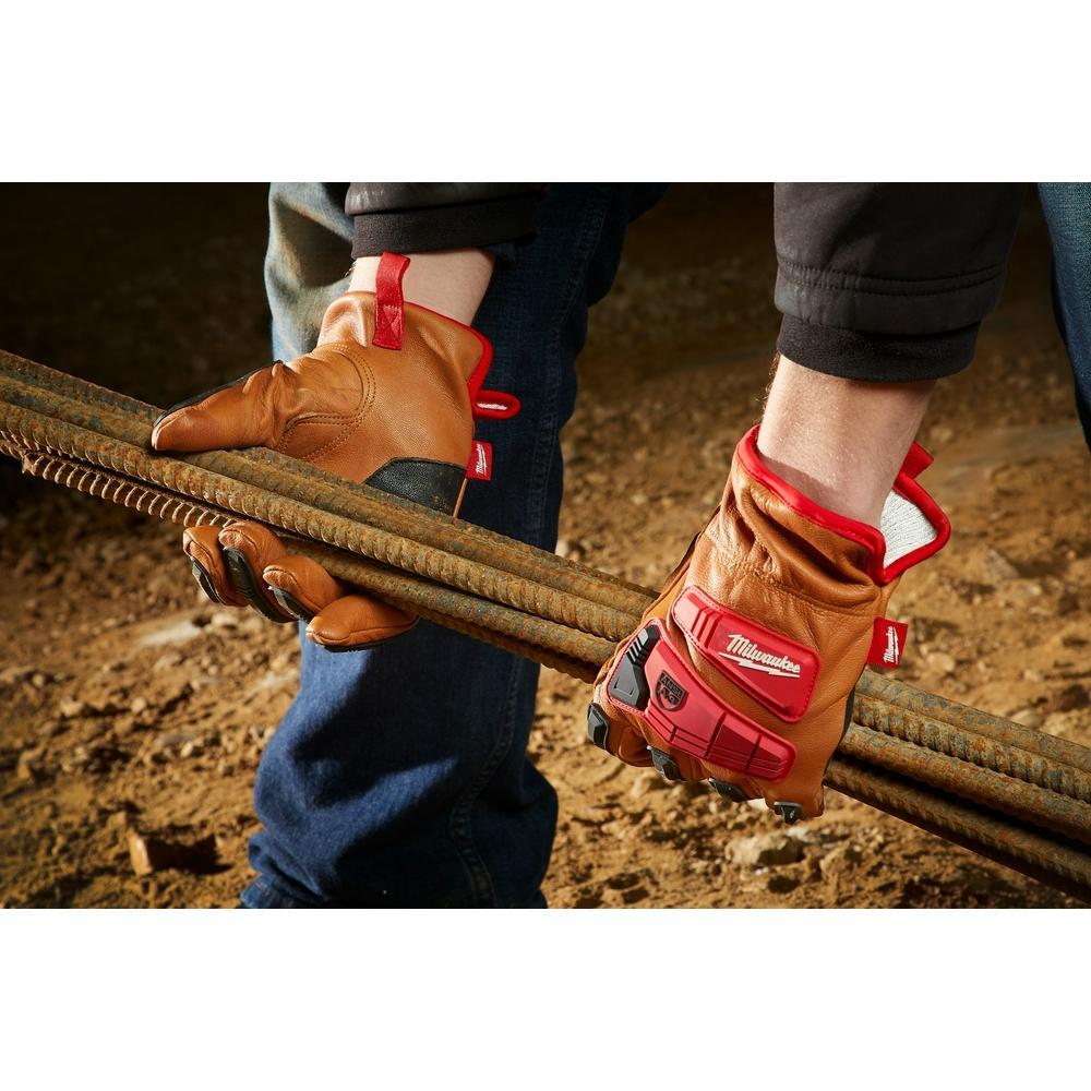 Milwaukee® 48-22-8972 High Visibility Work Gloves, L, PVC, ANSI Cut-Resistance Level: 3