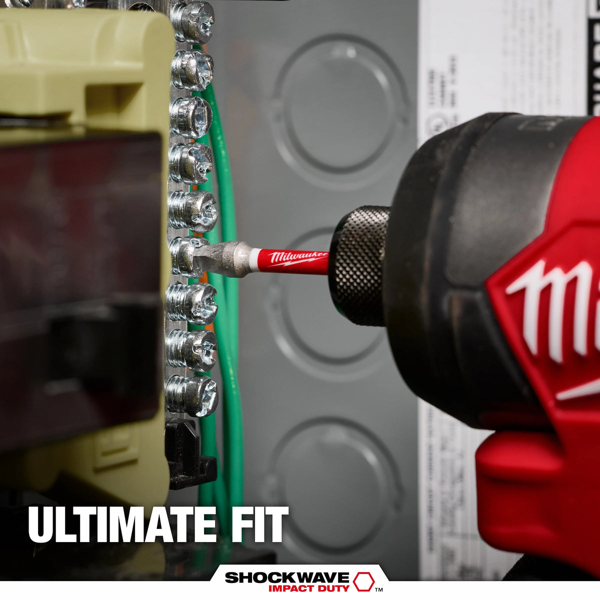 Milwaukee® SHOCKWAVE™ Impact Duty™ 48-32-4472 Impact Power Bit, #2 Square Point, 2 in OAL, 1/4 in, Alloy Steel
