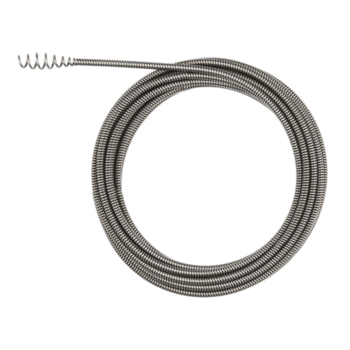 Milwaukee® 48-53-2579 Bulb Head Replacement Cable, 1/4 in x 25 ft, Steel, For Use With TRAPSNAKE™ 49-16-2573 25 ft Auger, 1/2 to 2 in Drain Line