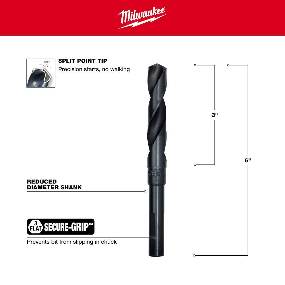 Silver and Deming Drill Bit - 5/8" Drill - HSS