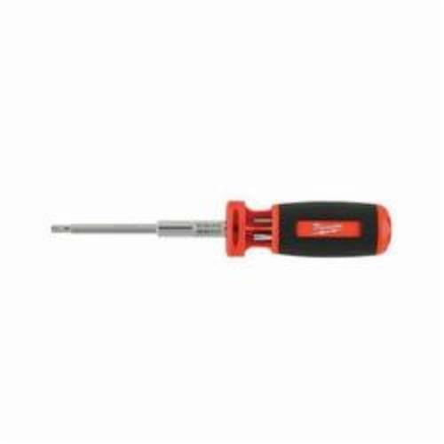 Milwaukee® 48-22-2103 10-in-1 Multi-Bit Screwdriver, 8 Pieces, Ergonomic Grip Handle, Steel