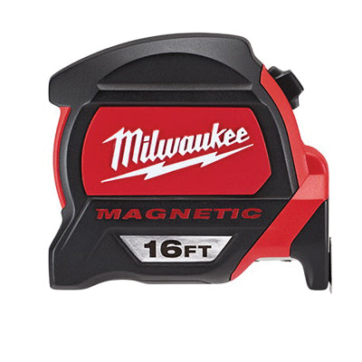 Magnetic Premium Measuring Tape with Belt Clip - 48-22-7116