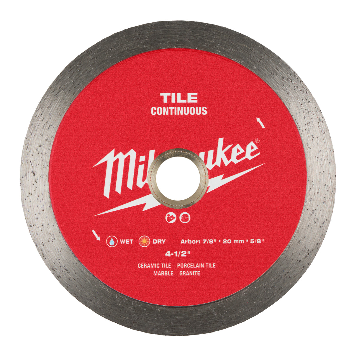 Diamond Max Continuous Saw Blade - Wet/Dry Cutting