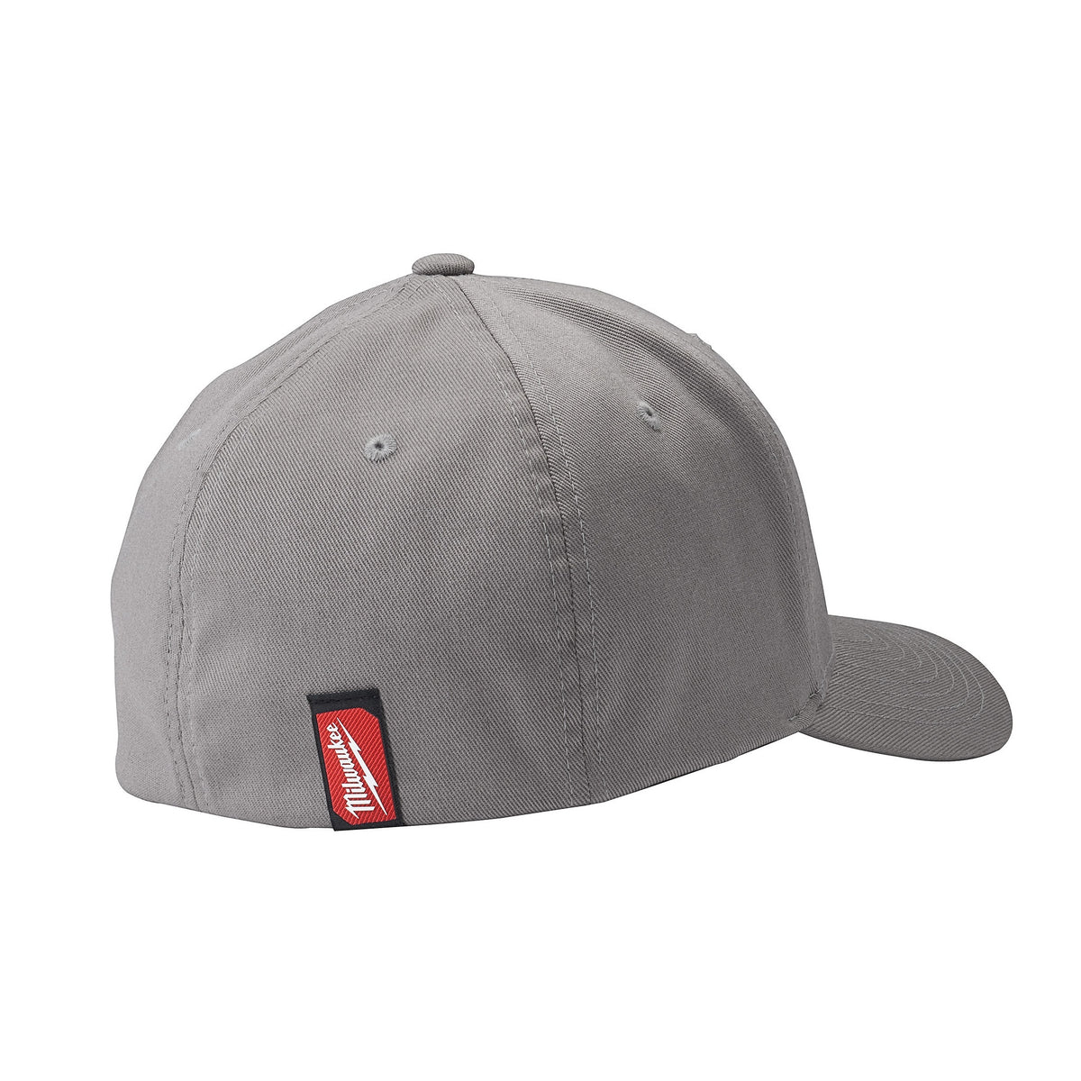 Milwaukee® FlexFit® 504G-LXL Lightweight Unisex Fitted Hat, L/XL, Gray, 63% Polyester, 34% Cotton, 3% Spandex